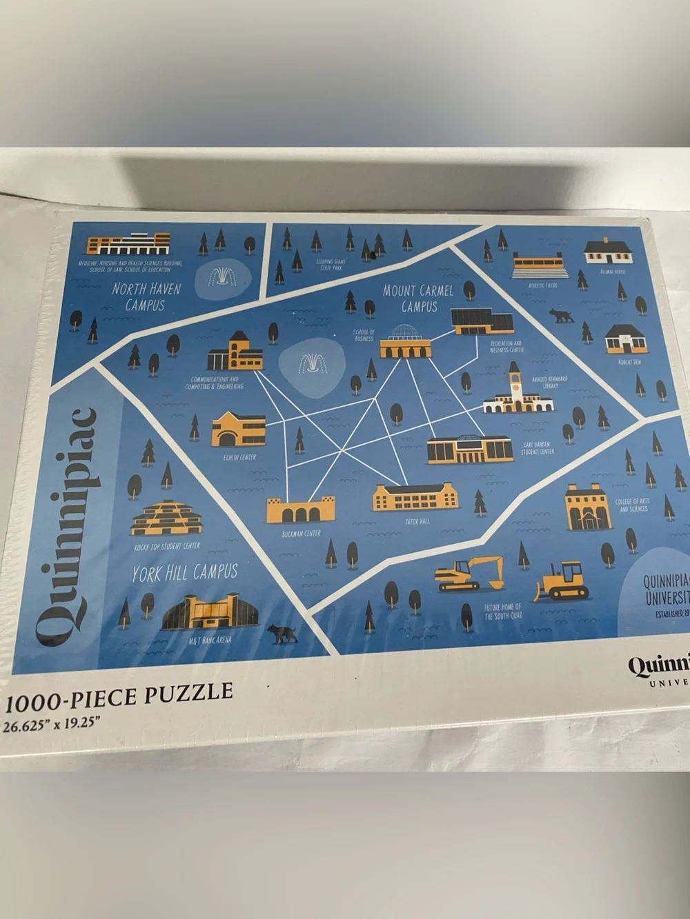 NEW Quinnipiac University Campus 1000-Piece Jigsaw Puzzle